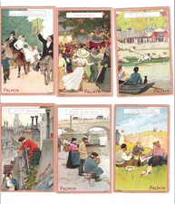 Palmin / Kaufmannsbilder / Serie 103 / Pariser Volksleben / komplett