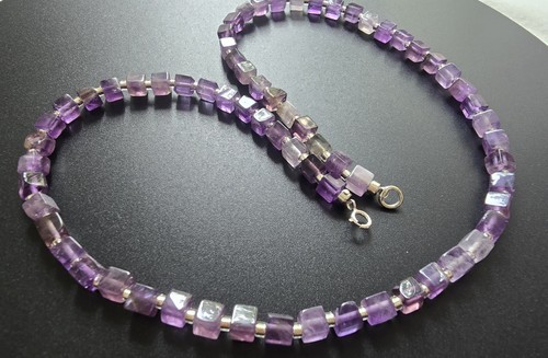 Amethyst edelstein halskette - amethyst,