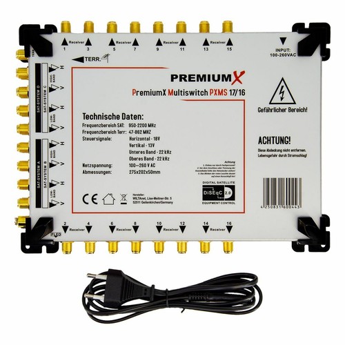 Premiumx multischalter - premiumx, 17/16