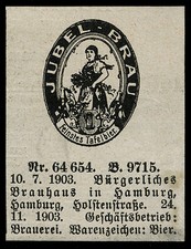 Anzeige 1904 Anmeldung