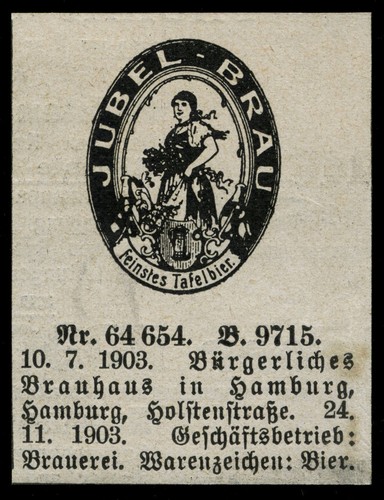 Anzeige 1904 anmeldung - anzeige,