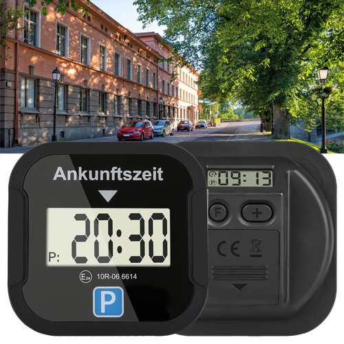 Elektronische parkscheibe mit - elektronische,