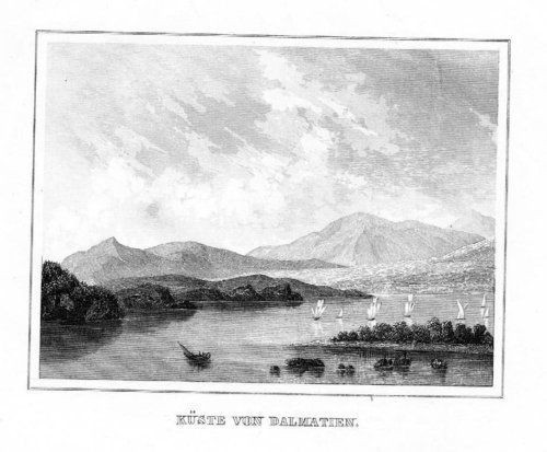 1840 dalmatia dalmatien - 1840,