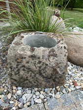 Sandsteintrog,Pflanztrog,Blumentopf,Grabschmuck,Trog,Steintrog,Vogeltränke,Napf,