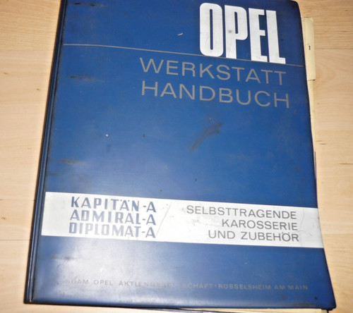 Werkstatthandbuch opel - werkstatthandbuch,