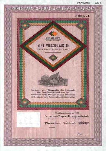 Berentzen haselünne 1995 - berentzen,