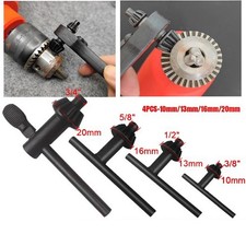 4x Bohrfutterschlüssel