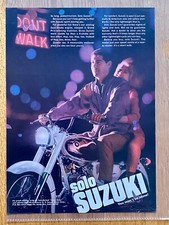 Solo Suzuki Mokick Moped Motorrad Oldtimer Original 1966 Vintage Advert Werbung