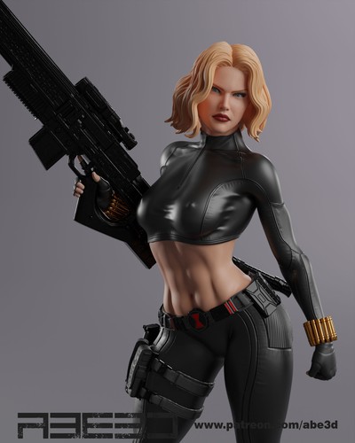 Black widow - widow, belova)