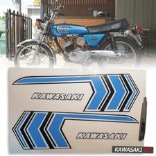 Kawasaki G7 Aufkleber Tank Gas