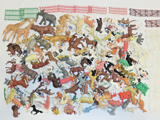 Vintage Wundertüte Tire & Figuren Sammlung Heinerle Domplast Manurba usw im Set