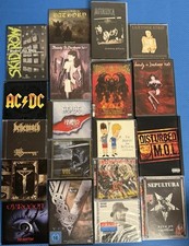 METAL DVD CD SAMMLUNG Metallica Volbeat AC DC Cradle Of Filth Behemoth Eisregen
