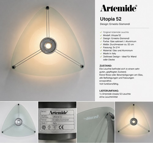 Artemide utopia - artemide, –