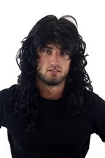 Perücke Damen Herren Rocker