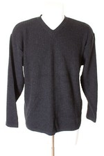 KANDIS & KANDISMANN Pullover Wolle Herren Gr. XS in Schwarzgrau