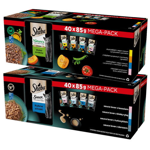 Sheba sauce fischgeschmack und - sheba,