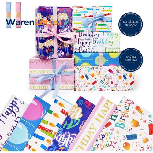 Geschenkpapier recycelbar - geschenkpapier, 6