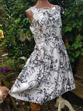 *J. Howard* Traumhaftes Edles Rockabilly Kleid Gr 40 42 L 50er-Party- Petticoat 