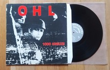OHL 1000 Kreuze Original Vinyl LP 1982 Rock-o-Rama RRR 12 Deutsch Punk