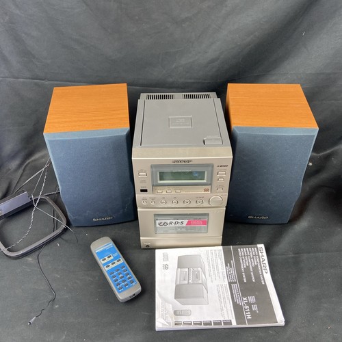 Sharp 511h micro anlage - sharp, xl-511h
