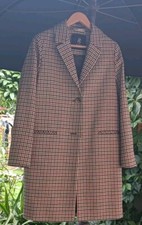 BONITA Damenmantel hochwertiger Mantel Gr.38 mittellang Kragen edler Futterstoff