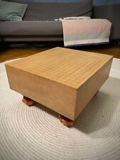 Authentischer Japanischer Goban, Go Tisch, Go Brett mit Beinen (H 27cm) #3