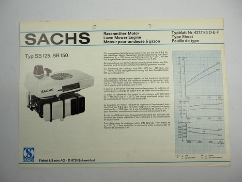 Sachs sb125 150 b - a,