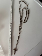 antiker Rosenkranz Holzperlen #8