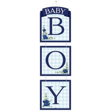 Baby In Bloom Baby Boy Hanging