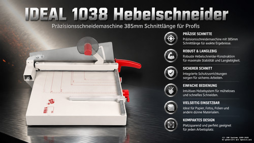 Ideal 1038 hebelschneider - ideal,