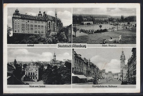 Altenburg schloß städt - altenburg,,