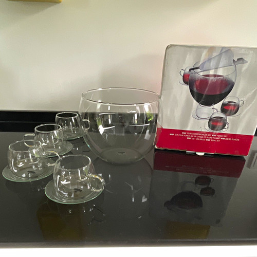 Wmf punsch bowle - wmf, punsch-/bowle-set