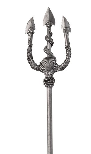Dreizack silber triton - dreizack,