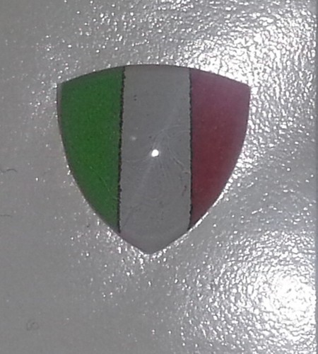 Resinierte sticker wappen - sticker,