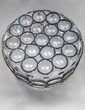 Vintage, Retro, Space Age 60er-70er Jahre Deckenleuchte Limburg Glashütte A664