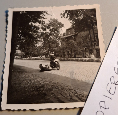 Altes foto vintage motorrad - altes,