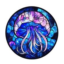 5x Sticker Stained Glass