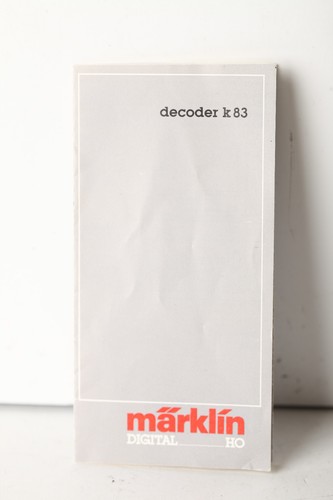 Märklin anleitung für - ,