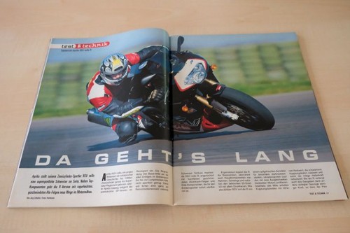 Motorrad 1999 aprilia rsv - motorrad,