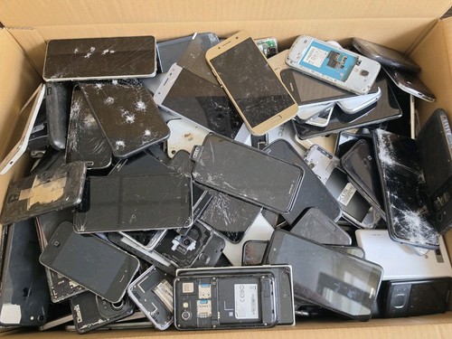 Smartphone schrott konvolut - smartphone,
