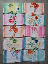 10 chinesische Handtücher, DDR-Ware, Vintage, wenig benutzt, TOP Zustand