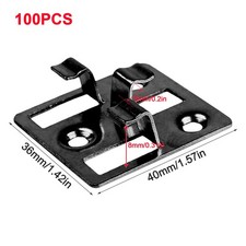 100 Stück WPC Clips Edelstahl