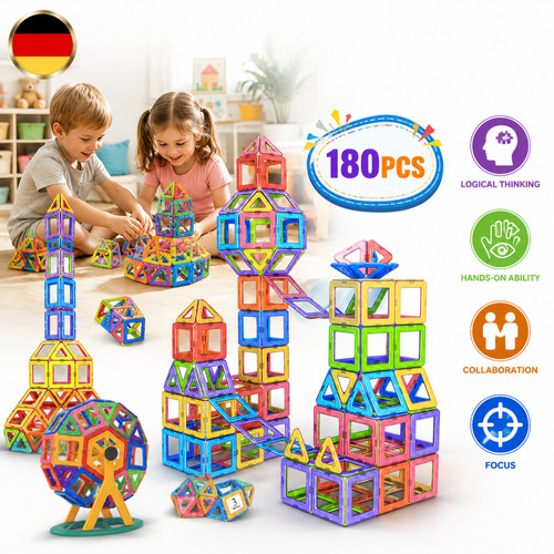 180pcs blocks magnetic - 180pcs,