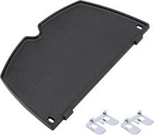 GFTIME 6558 32cm Gusseisen Grillplatte für Weber Q100 Q120 Q1000 Q1200 Series, G