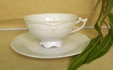 Hutschenreuther VICTORIA weiß - 1 Teegedeck 2tlg.