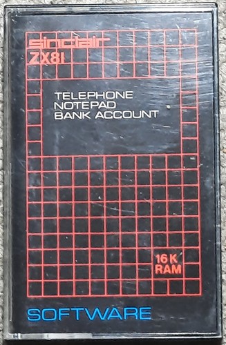 Sinclair zx81 programm - sinclair,