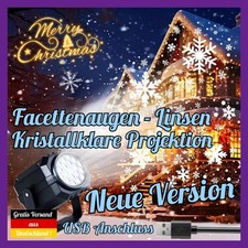 LED Schneeflocken Projektor