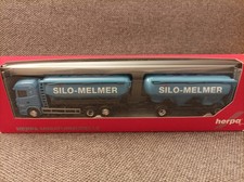 Herpa H0 1:87 in OVP - 302555 Scania R09 HL Silo-Hängerzug "Silo-Melmer" (A)