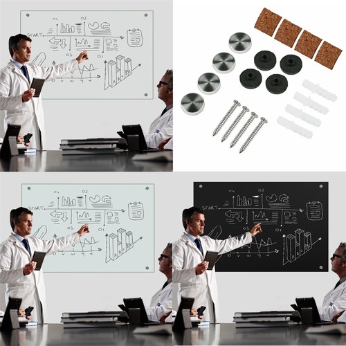 Whiteboard glastafel pinnwand - whiteboard,