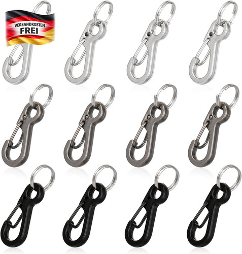 Mini karabinerhaken set - mini-karabinerhaken, für
